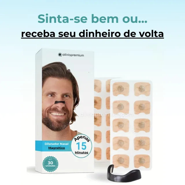 KIT Dilatador Nasal Magnético - AlívioPremium