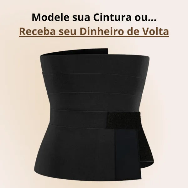 Faixa Feminina ShapeSlim™ - Modelador de Cintura Definitivo