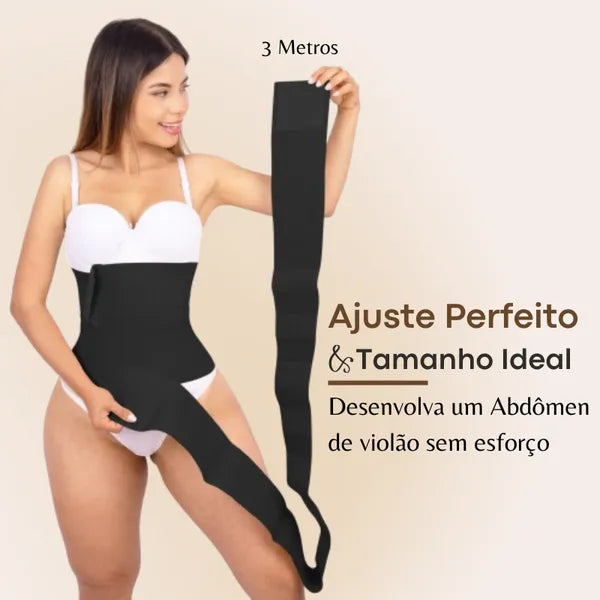 Faixa Feminina ShapeSlim™ - Modelador de Cintura Definitivo