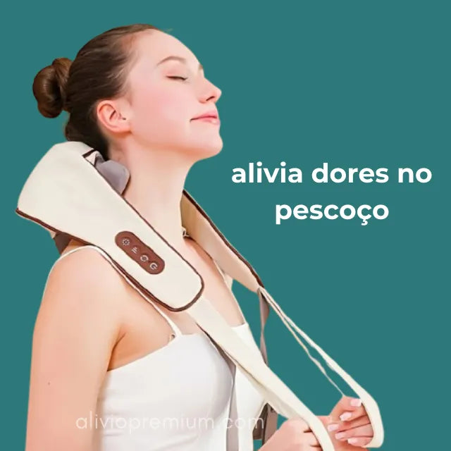 Massageador De Pescoço Inteligentes De Compressão Sem Fio